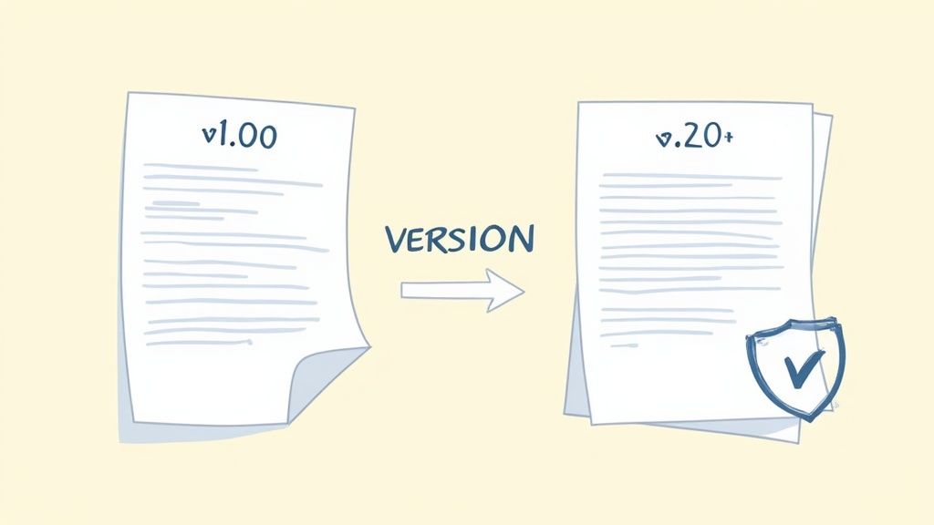 Implement Version Control and Document Lifecycle Management