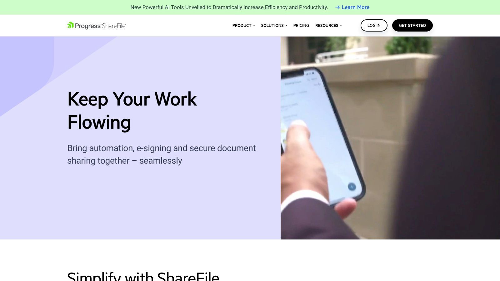ShareFile (by Progress) â Client Portal and Requests