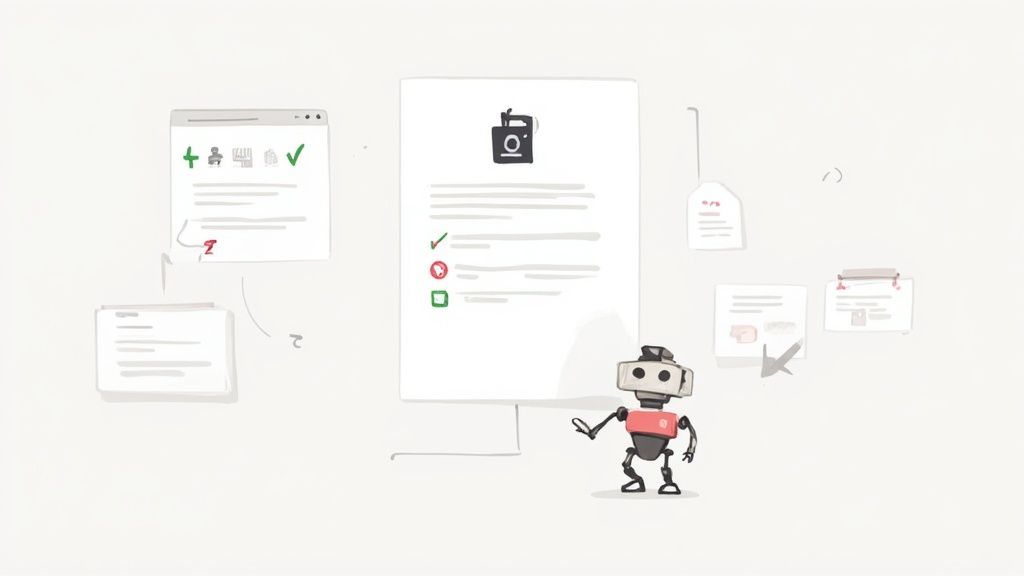 Document intake template example