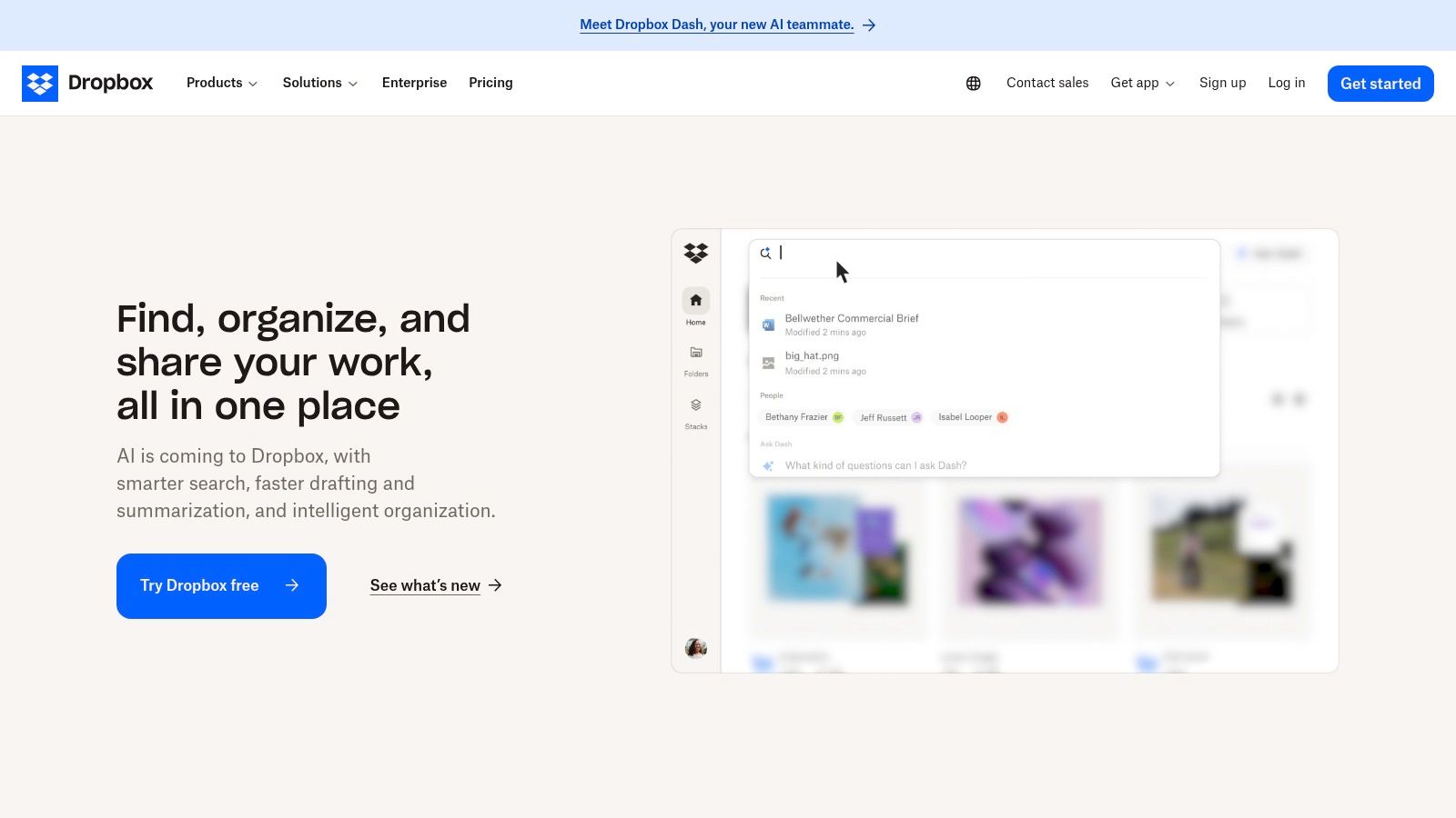 Dropbox (File Requests)