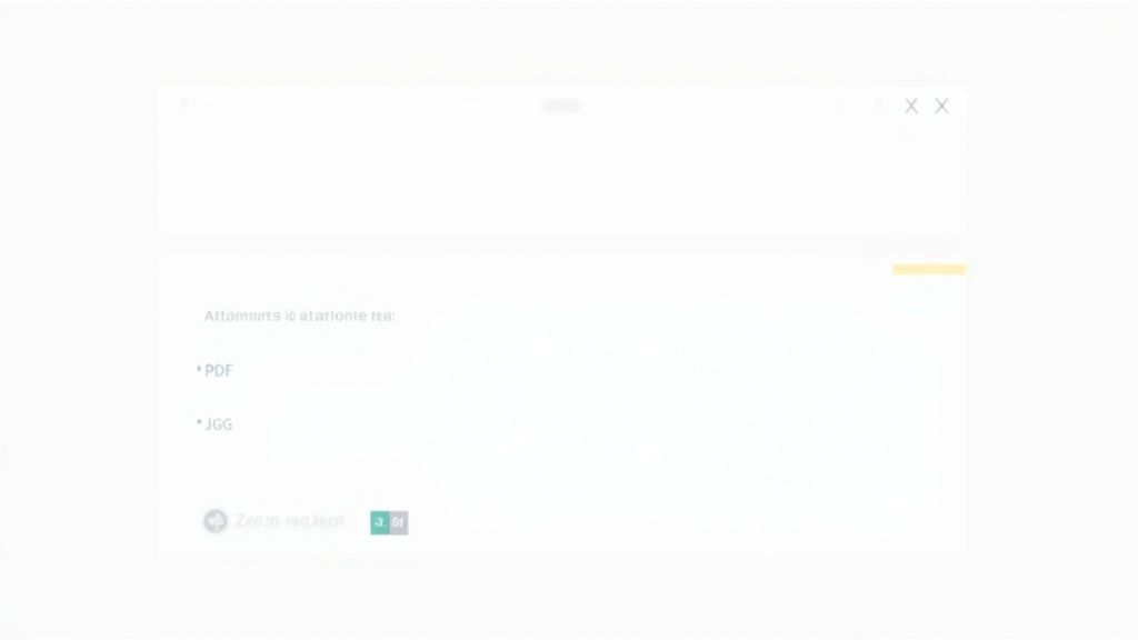 A digital interface displaying options for document types, including PDF and JGG.