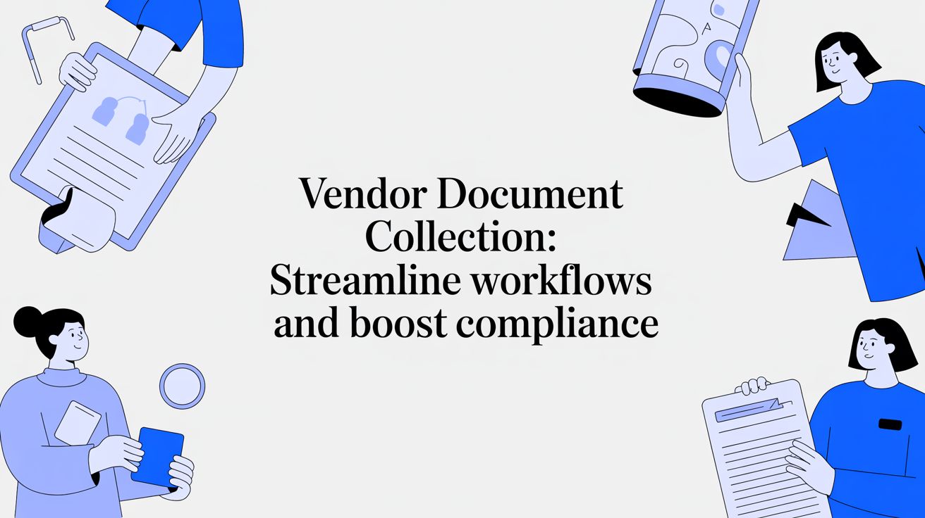 Vendor document collection: Streamline workflows and boost compliance