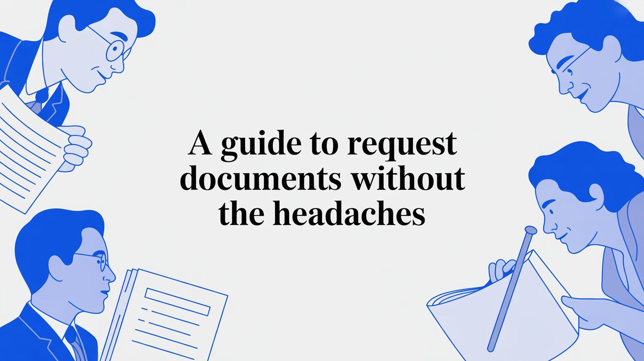 Documents Request Sign A Guide to Request Documents Without the Headaches