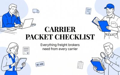 Carrier Packet Checklist: What Freight Brokers Need (2026)