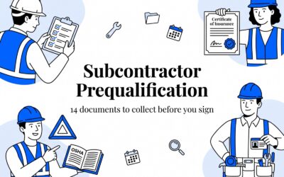 Subcontractor Prequalification Checklist: 14 Documents to Collect Before You Sign