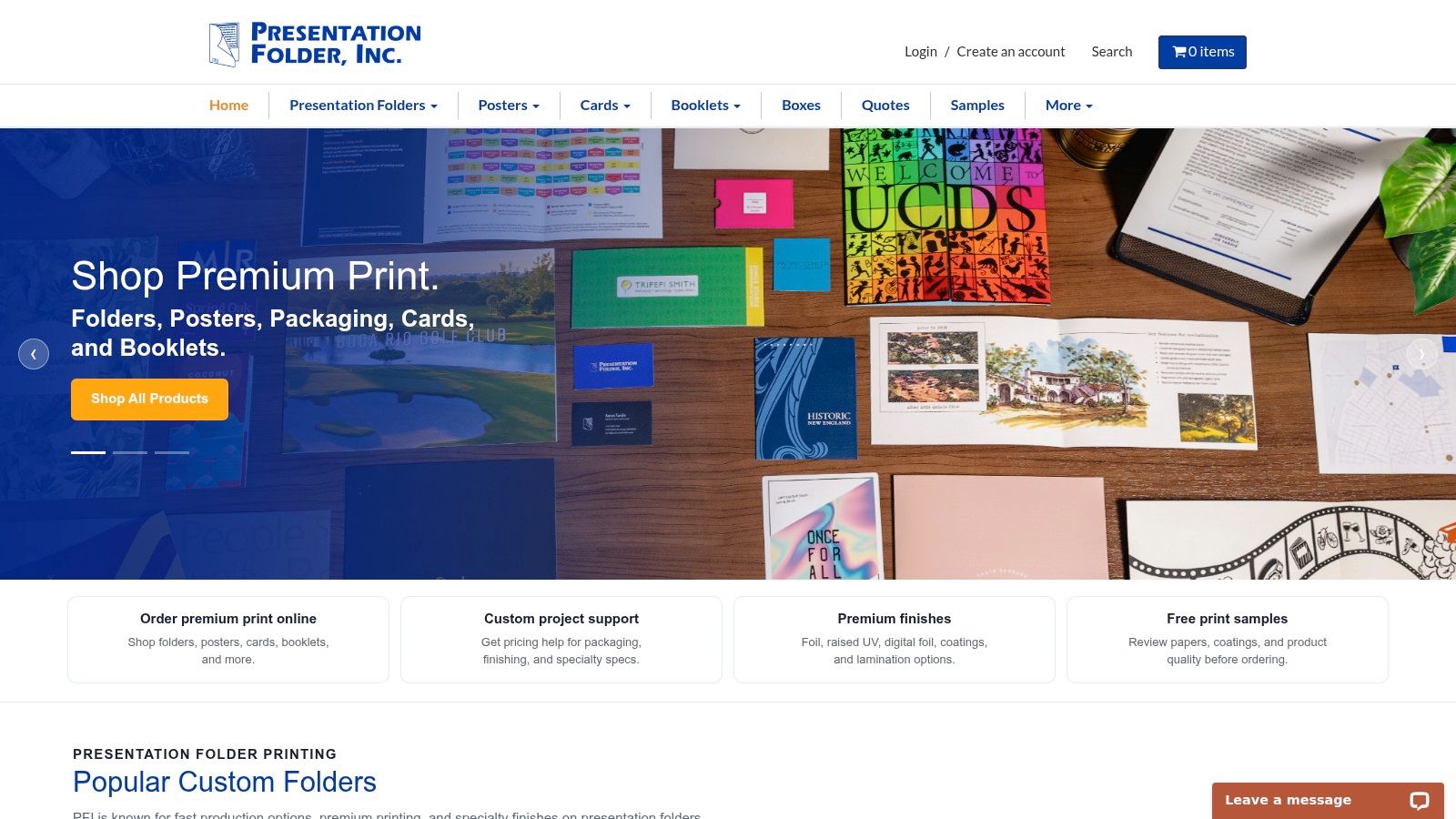 Presentation Folder, Inc.