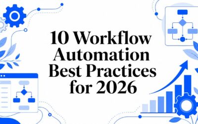 10 Workflow Automation Best Practices for 2026