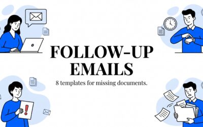 Follow-Up Email for Missing Documents: 8 Templates (2026)